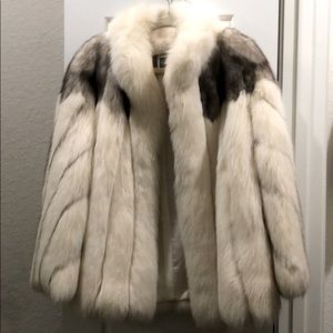 Saga fox fur coat